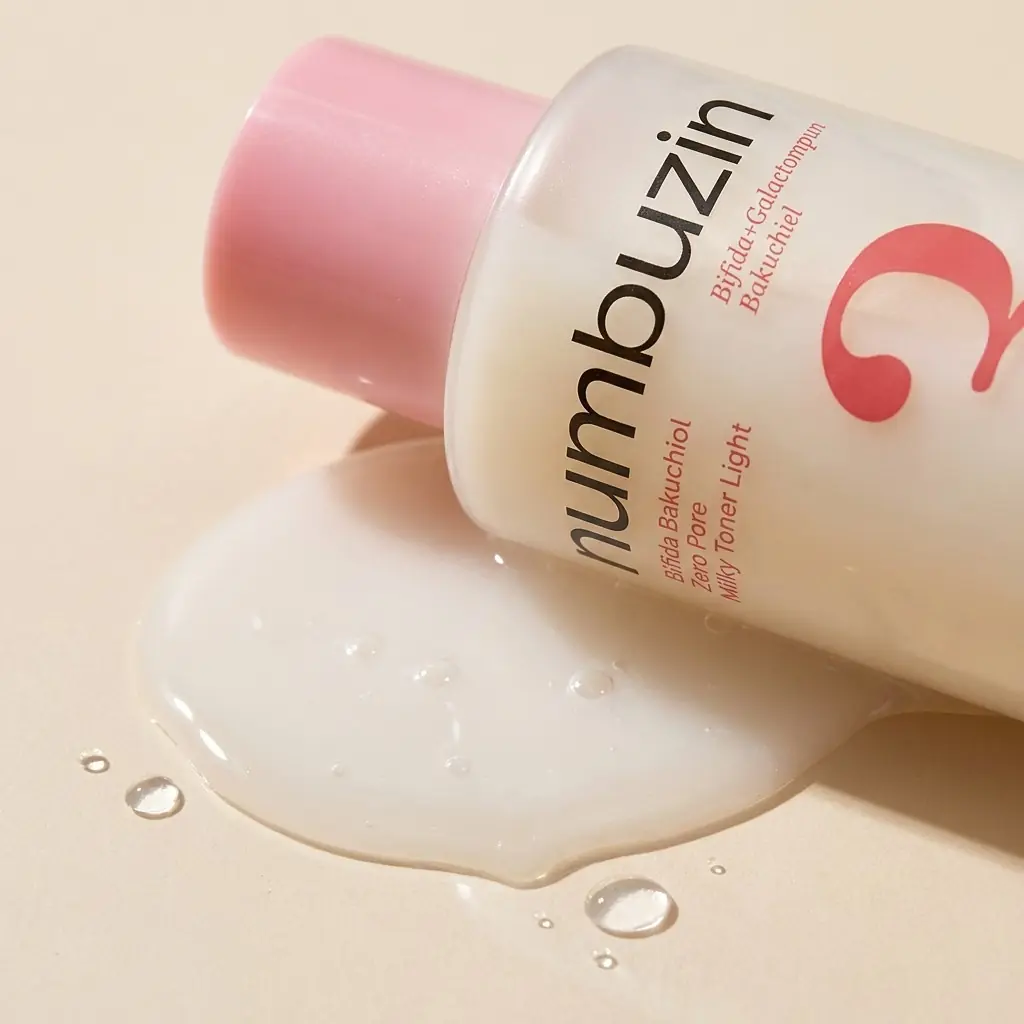 Numbuzin No.3 Bifida Bakuchiol Zero Pore Milky Toner Light 200Ml — Cömert 200ml Boy