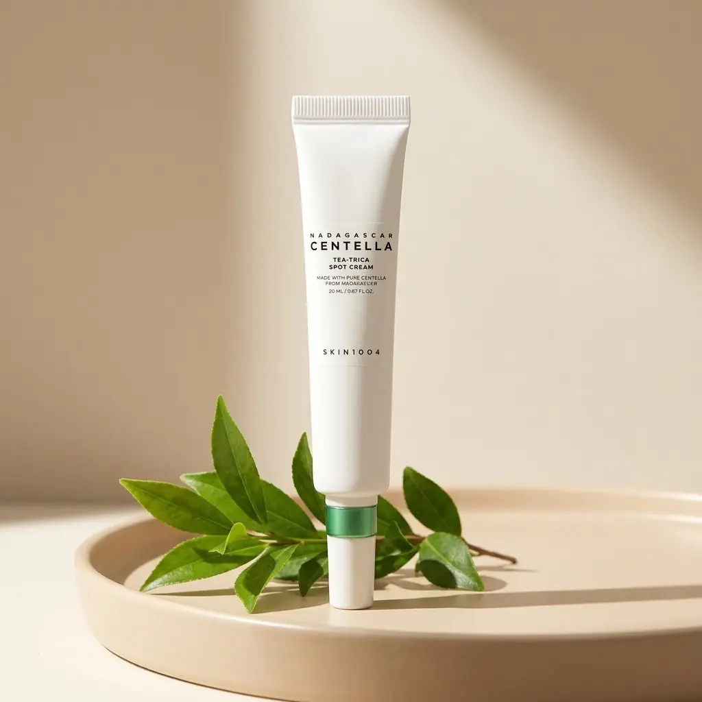 SKIN1004 Madagascar Centella Tea Trica Spot Cream 20ml — Çay ağacı ve niasinamid
