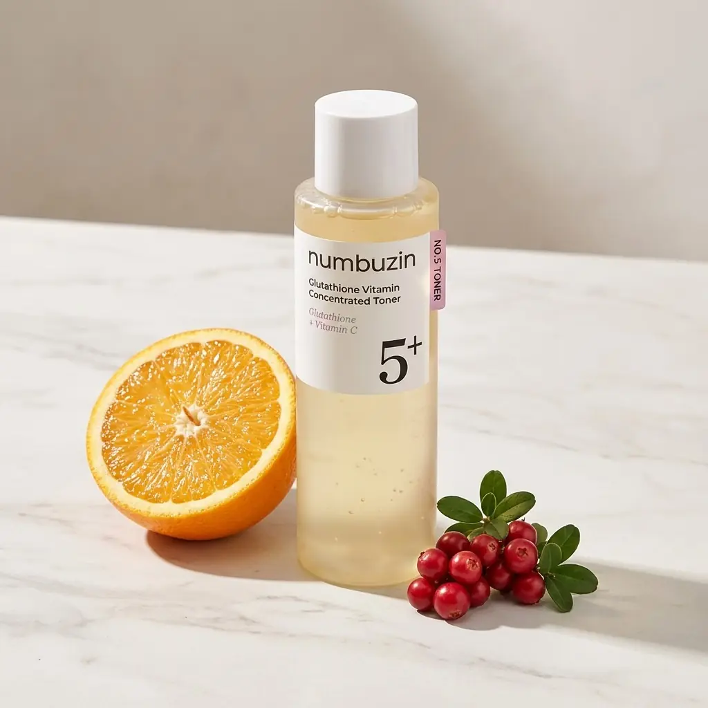 Numbuzin No.5+ Glutathione Vitamin Concentrated Toner 200ml — MADEWHITE™ Madecassoside