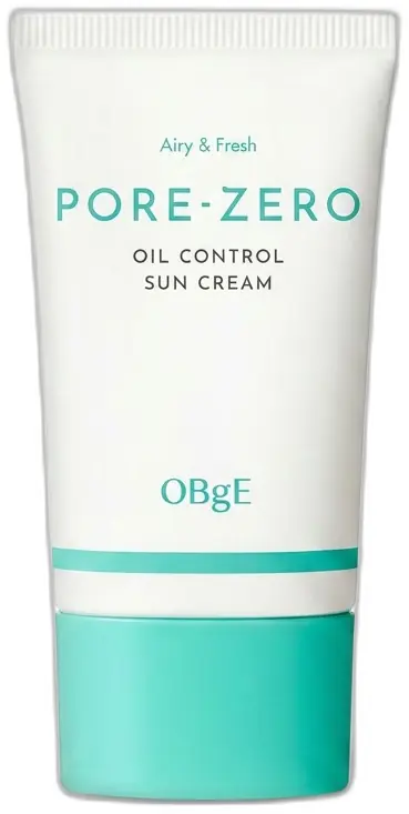 OBgE Pore Zero Oil Control Sun Cream 50ml