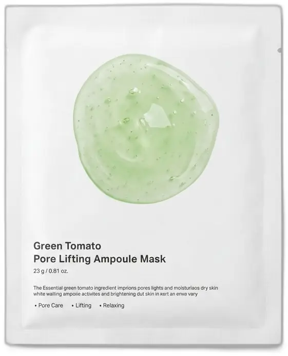 Sungboon Editor Green Tomato Lifting Ampoule Mask 10 pcs