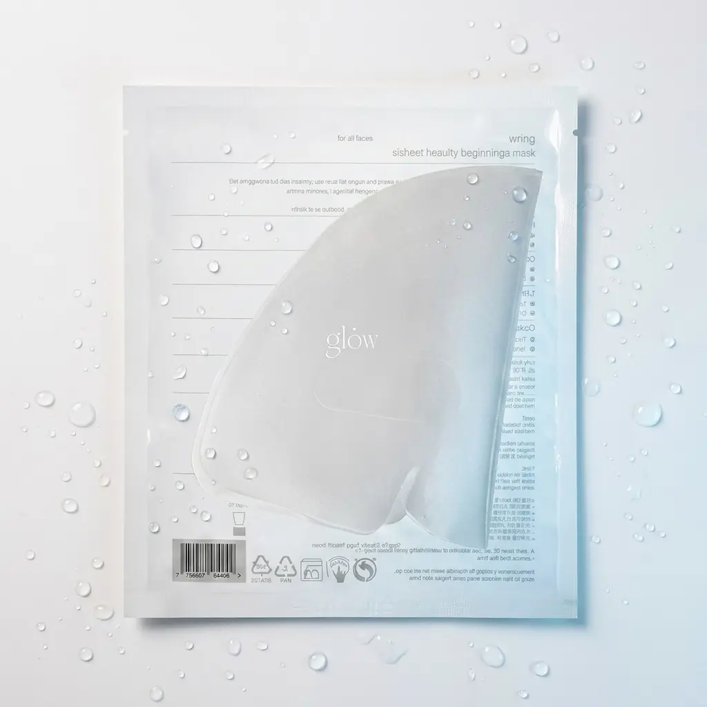 glow Aloe Hydrogel Sheet Mask — Niacinamide ve Panthenol