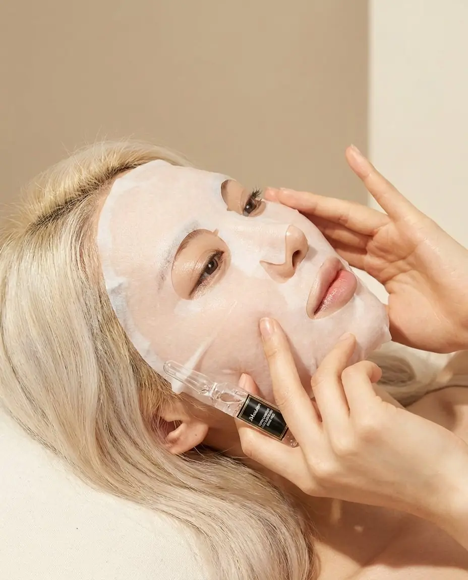 JMSOLUTION Water Luminous S.o.s Ampoule Mask Plus 10 pcs — 15 dakikada nem ritüeli