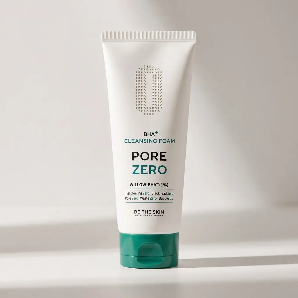 Be The Skin BHA+ Pore Zero Cleansing Foam — Willow-BHA %1