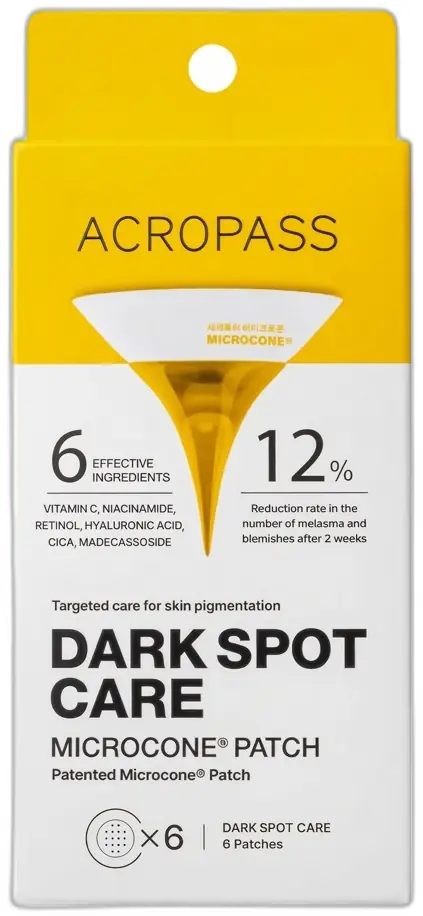 ACROPASS Dark Spot Care Microcone Patch 6 pcs
