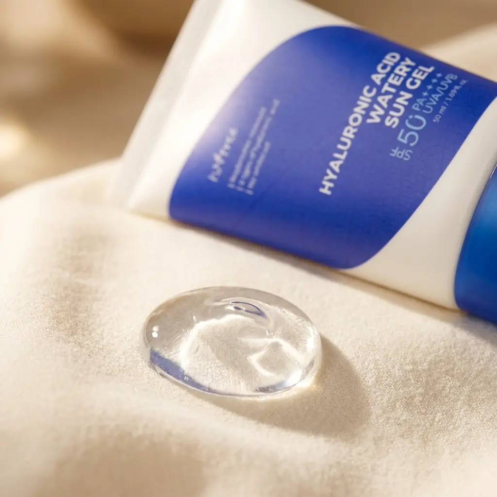 ISNTREE HA Watery Sun Gel SPF50+ 50ml — 8 katmanlı hyalüronik asit