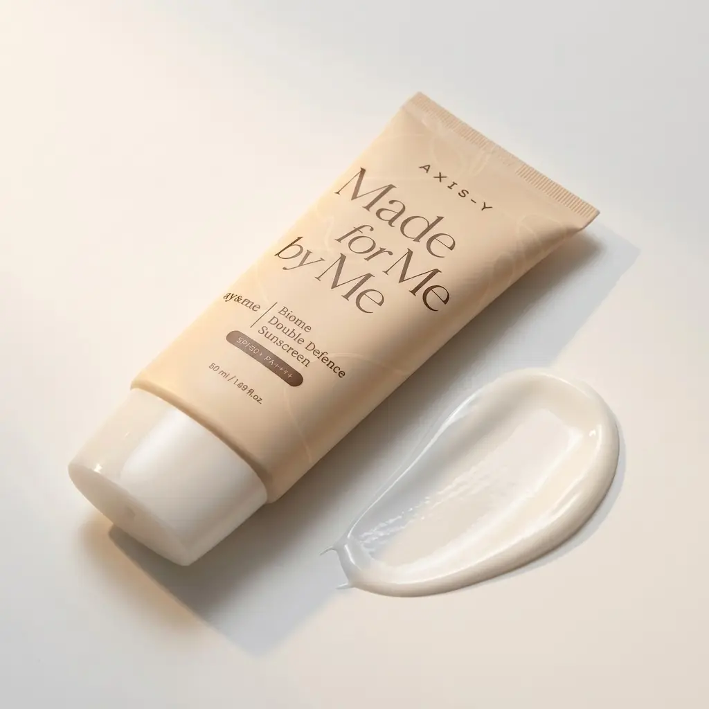 AXIS-Y Biome Double Defense Sunscreen 50ml — Beyaz iz bırakmayan fluid