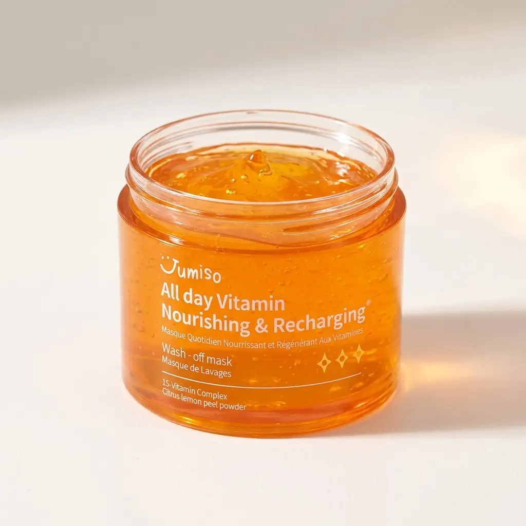 JUMISO All Day Vitamin Nourishing & Recharging Wash Off Mask 100ml — Vegan Formül, 100ml