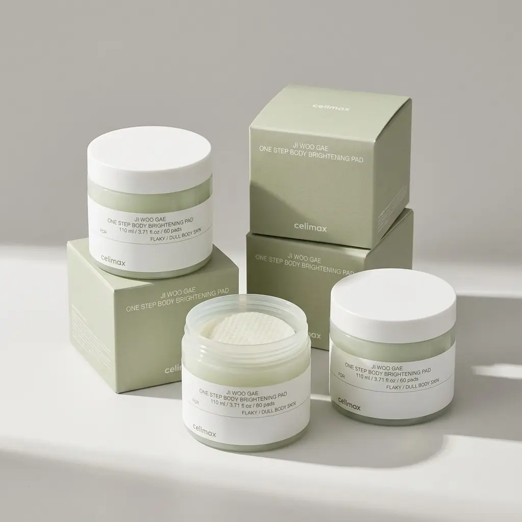 Celimax One Step Body Brightening Pad 60 pcs — Kore orijinal güvence