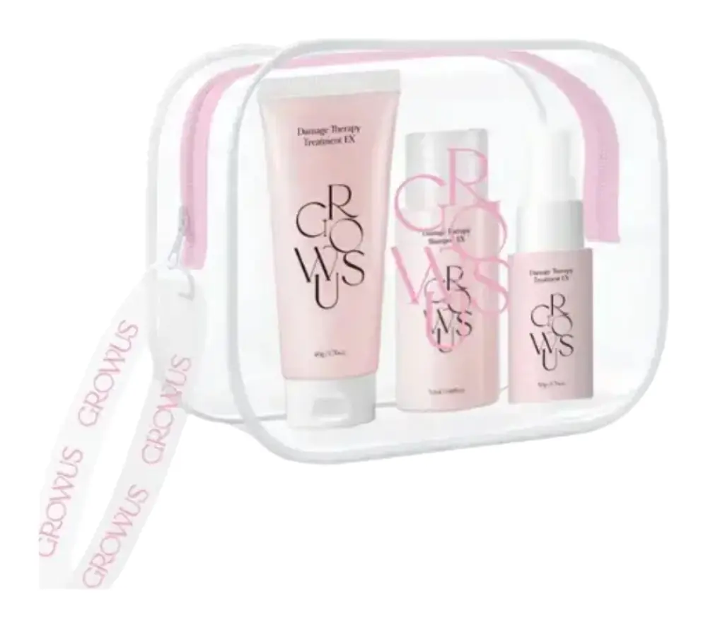 Growus Damage Therapy Travel Kit (Shampoo/Treatment) 50ml