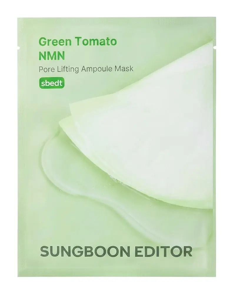 Sungboon Editor Green Tomato Nmn Pore Minimizing Ampoule Mask 23g