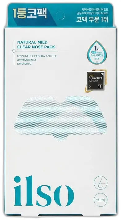ILSO Natural Mild Clear Nose Pack 3g