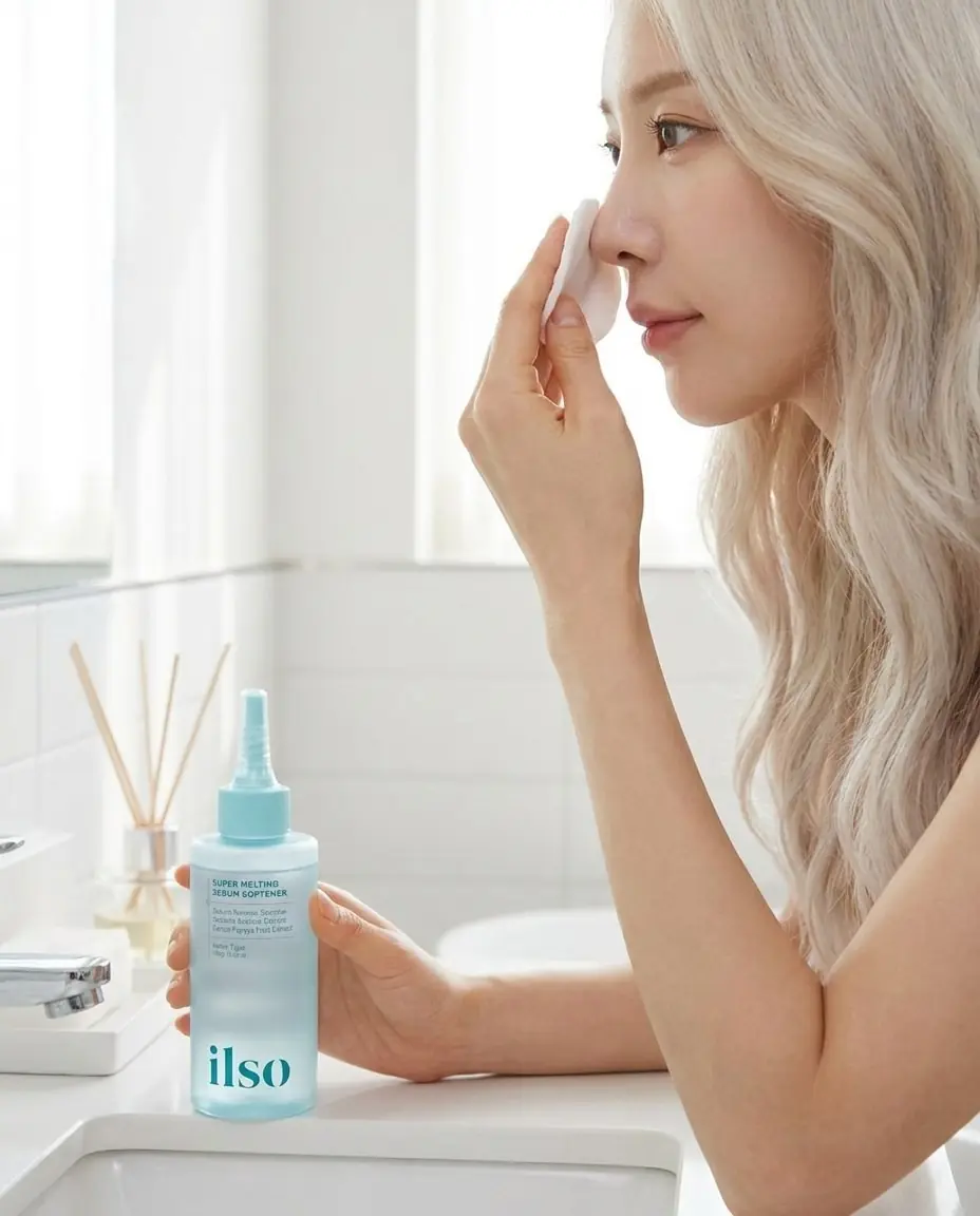 ILSO Super Melting Sebum Softener 150ml Set — Hassas cilt için nazik