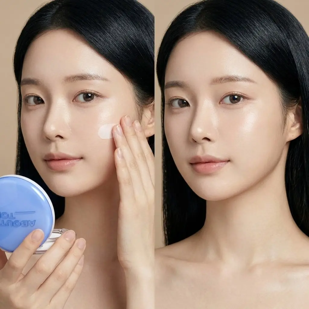 ABOUT TONE Air Fit Powder Pact — Mat-naturel bitiş