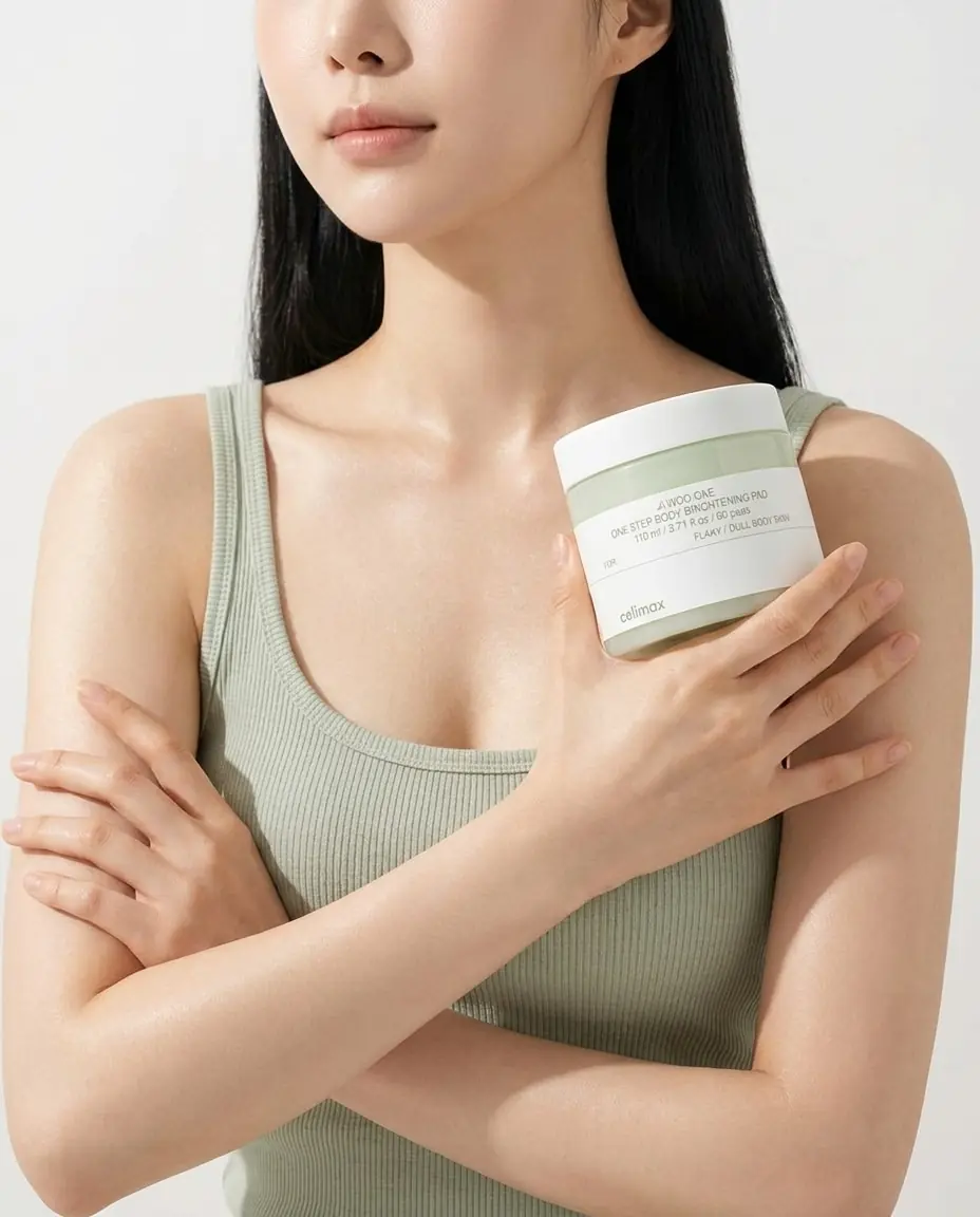Celimax One Step Body Brightening Pad 60 pcs — Duş sonrası tek adım