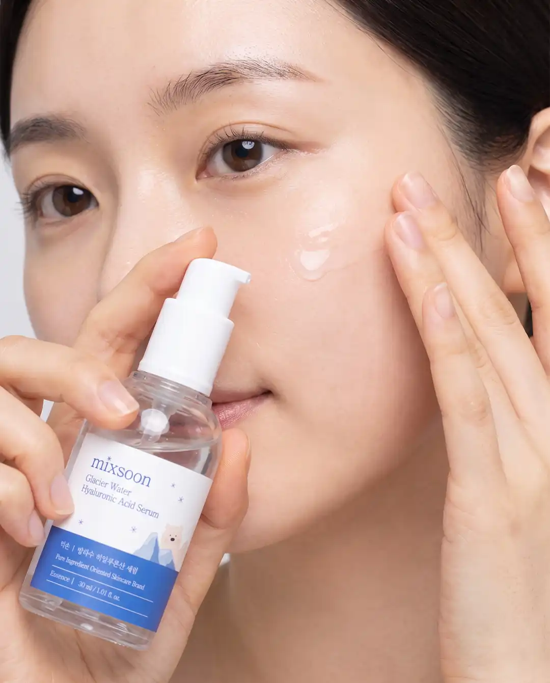 Mixsoon Glacier Water Hyaluronic Acid Serum 30ml — Katmanla ve canlandır