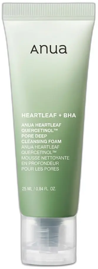 Anua Heartleaf Quercetinol Pore Deep Cleansing Foam 25ml