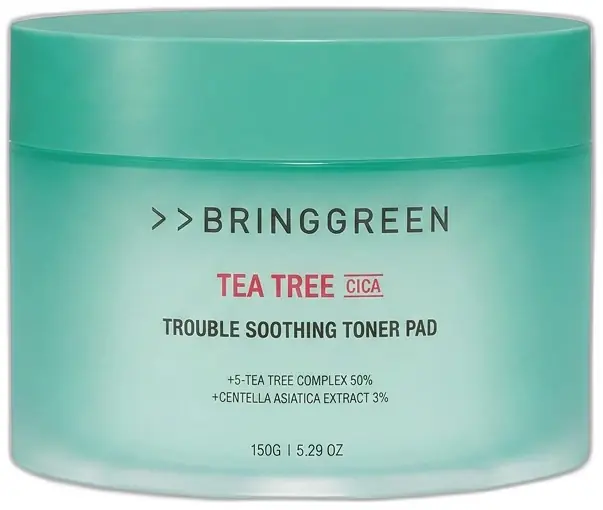 Bring Green Teatree Cica Trouble Soothing Pad 90Pcs