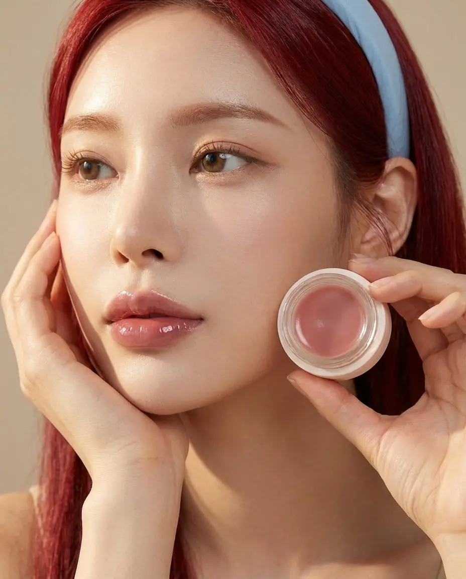 AOU Glowy Tint Balm — Dolgun dudak görünümü