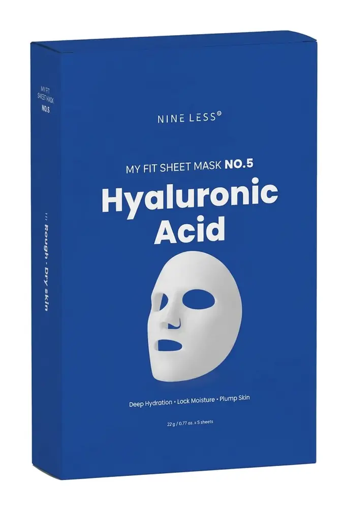 NINE LESS My Fit Sheet Mask 5 pcs