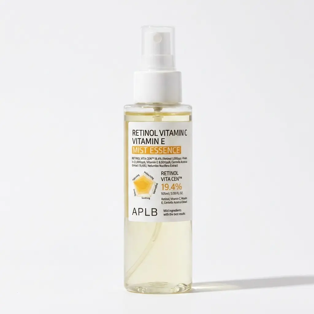 APLB Retinol Vitamin C Vitamin E Mist Essence 105ml — Kore orijinal, PRIMO+ güvencesi