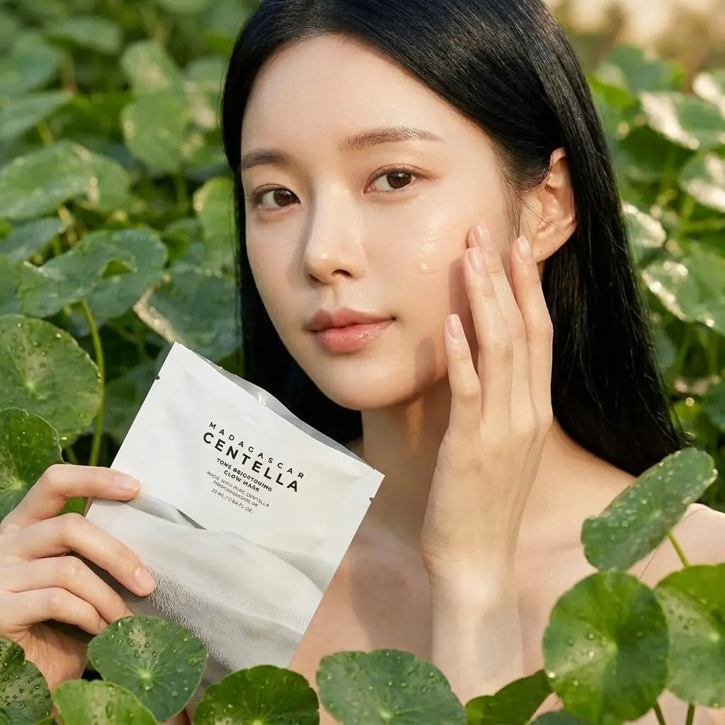 SKIN1004 Madagascar Centella Tone Brightening Glow Mask 25ml — Patentli Madewhite™