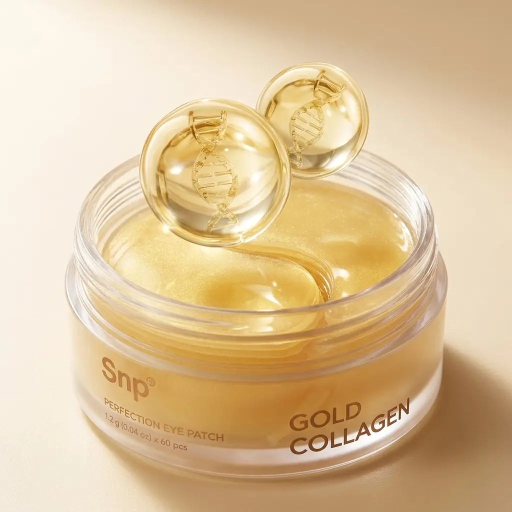 SNP Gold Collagen Perfection Eye Patch 60 pcs — Kolajen ve Altın Sinerjisi