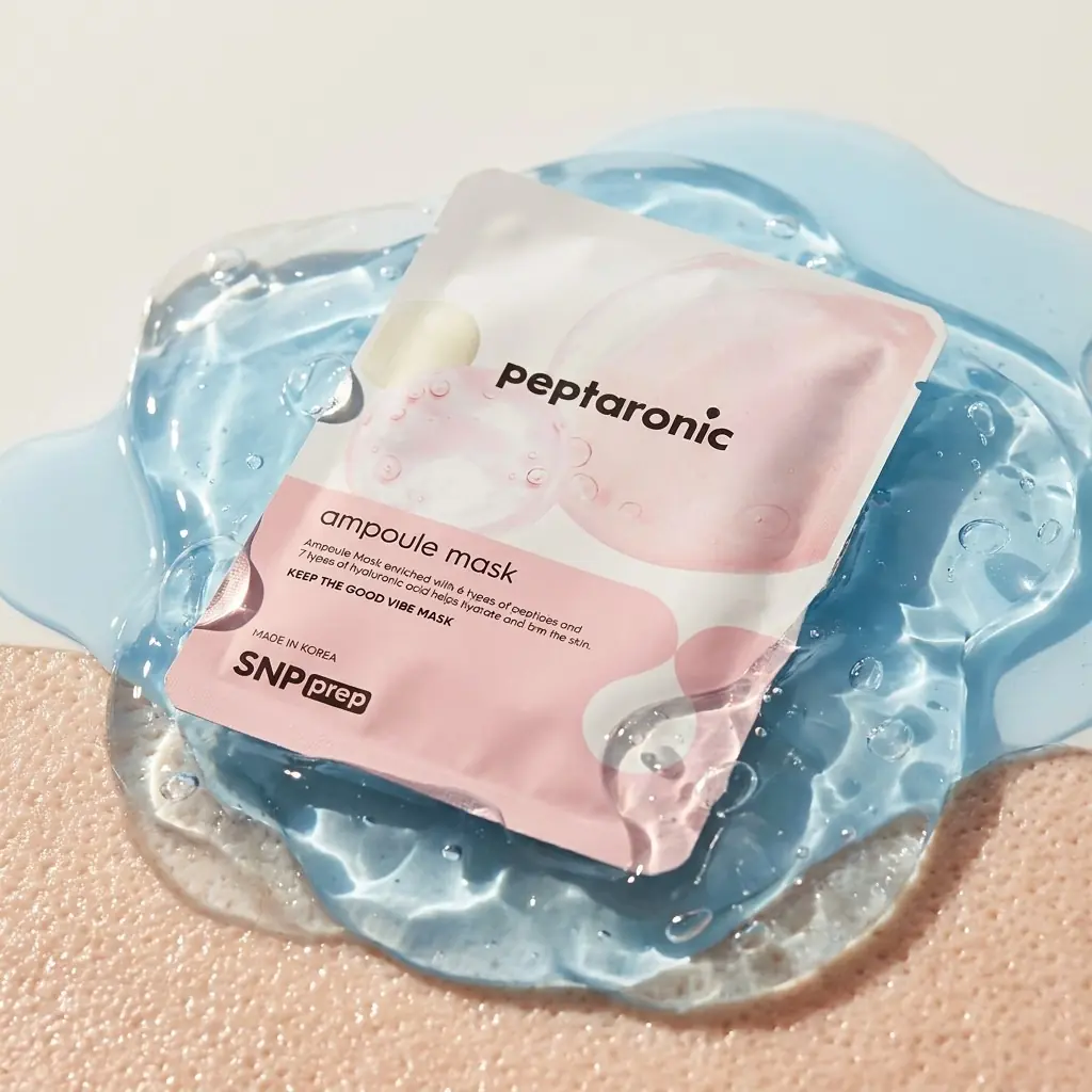 SNP Prep Peptaronic Ampoule Mask 25ml — Özle doyurulmuş kumaş