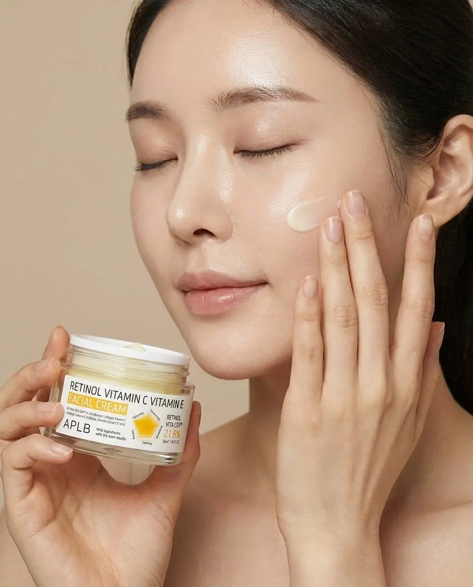 APLB Retinol Vitamin C Vitamin E Facial Cream 55ml — Rutine Kolay Katılım
