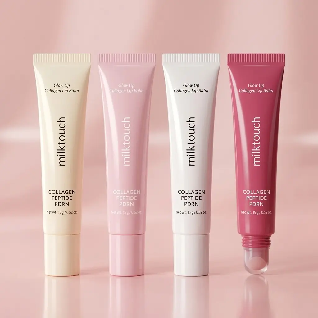 Milk Touch Glow Up Collagen Lip Balm 15g — Tatlı dessert tonları