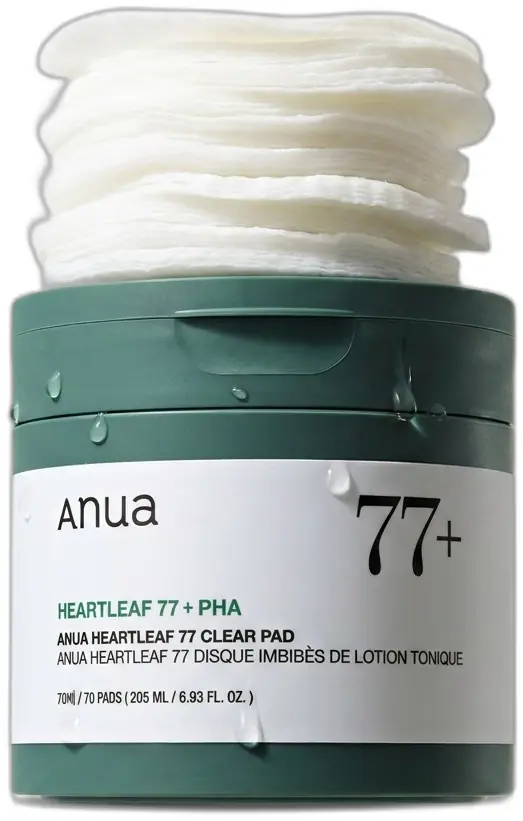 Anua Heartleaf 77 Clear Pad 205ml 70 pcs