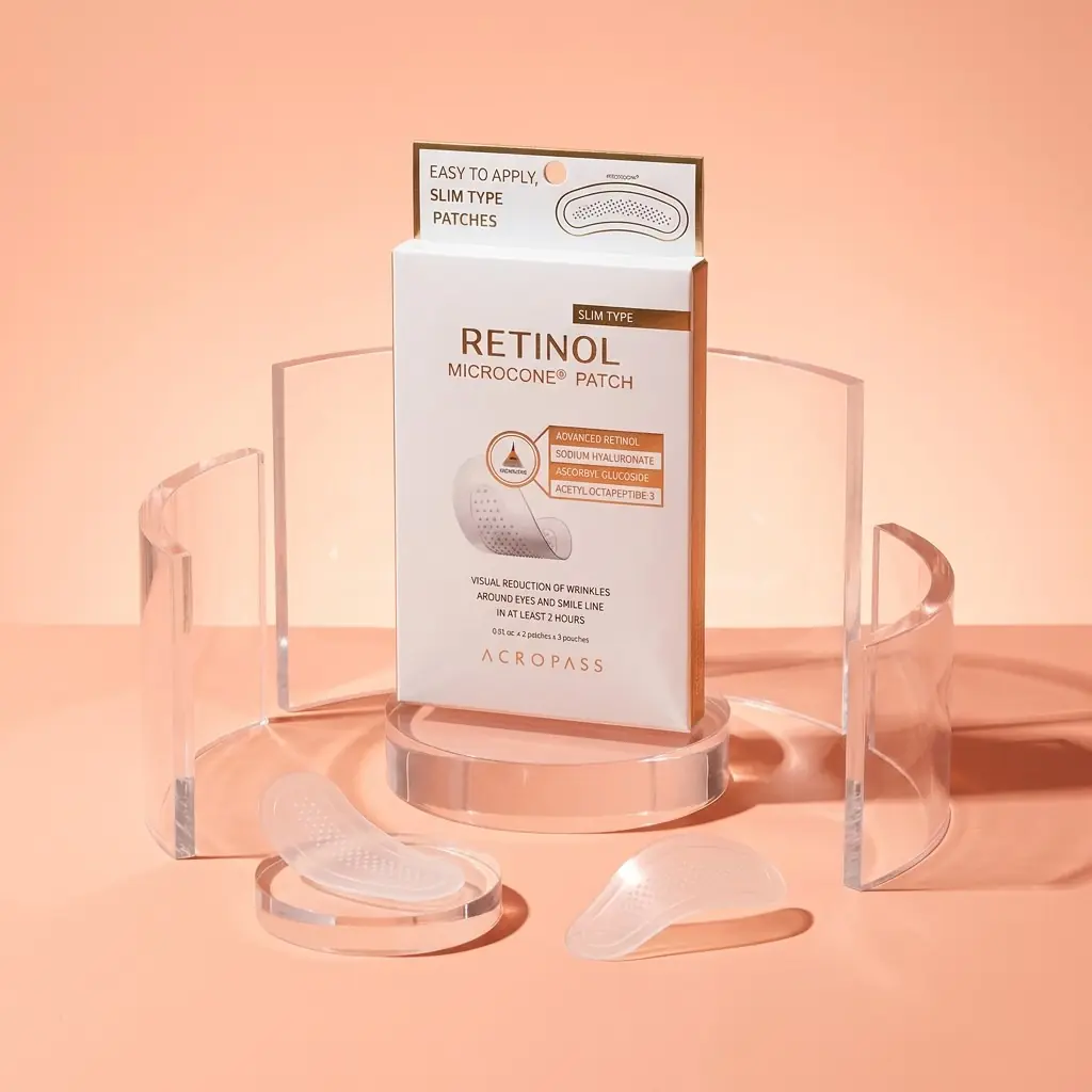 ACROPASS Retinol Microcone Patch — Kore orijinal güvence