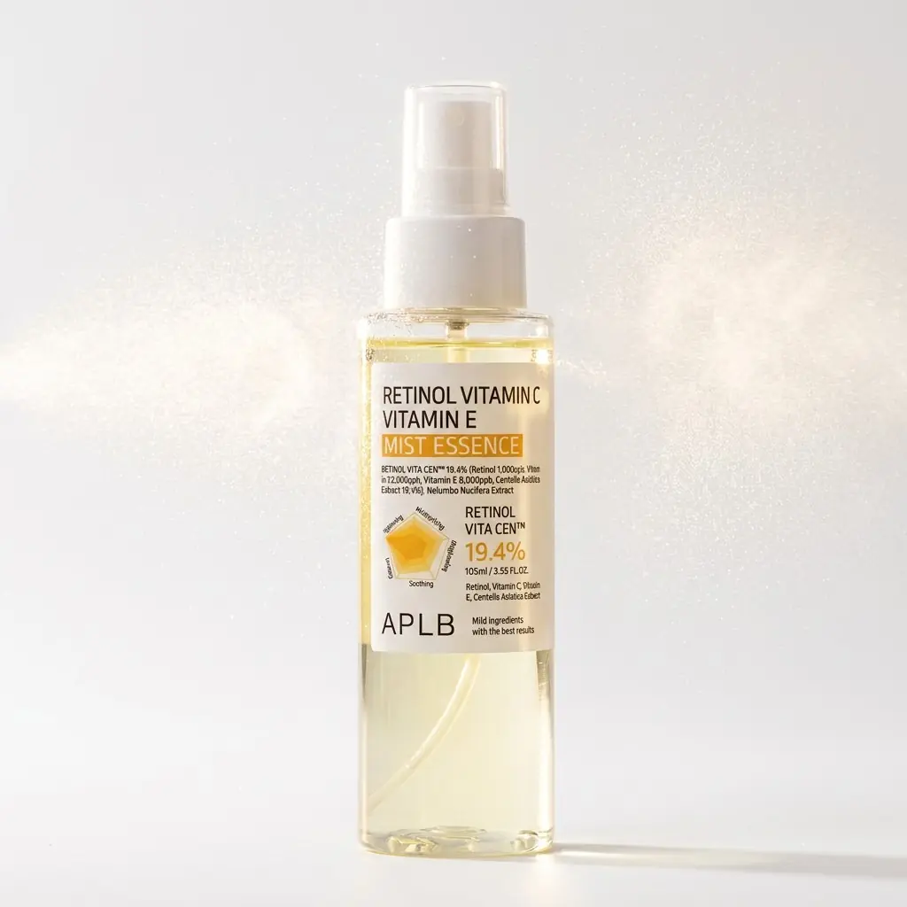 APLB Retinol Vitamin C Vitamin E Mist Essence 105ml — Gün boyu nem desteği