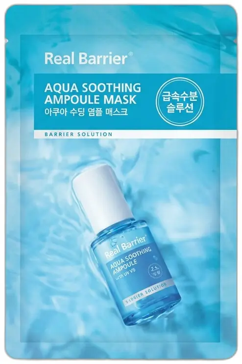 Real Barrier Aqua Soothing Ampoule Mask Sheet 28ml