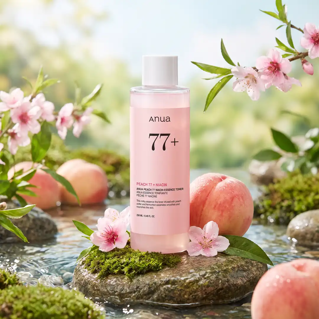 Anua Peach Niacin Essence Toner 150ml — Sütümsü, akışkan 'esans-tonik' dokusu