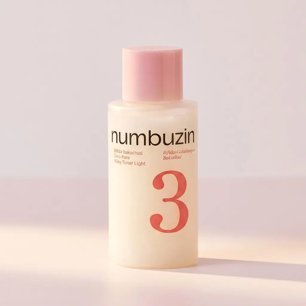 Numbuzin No.3 Bifida Bakuchiol Zero Pore Milky Toner Light 200Ml — Sütümsü Ama Hafif