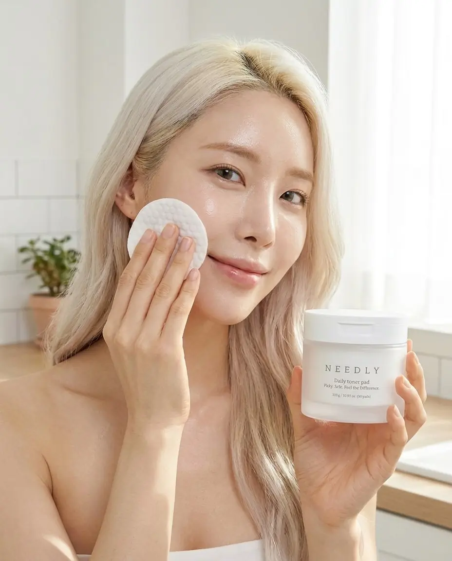 NEEDLY Daily Toner Pad 80pads 80 pcs — 80 mm büyük ped