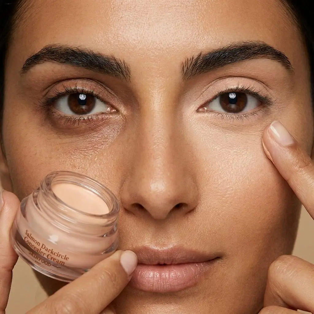 Skinfood Salmon Darkcircle Concealer Cream 10g — Koyu halkaya özel ton