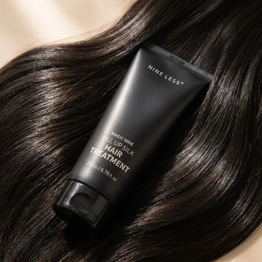 NINE LESS Magic Nine Fill Up Silk Hair Treatment 200ml — Sea Buckthorn özü