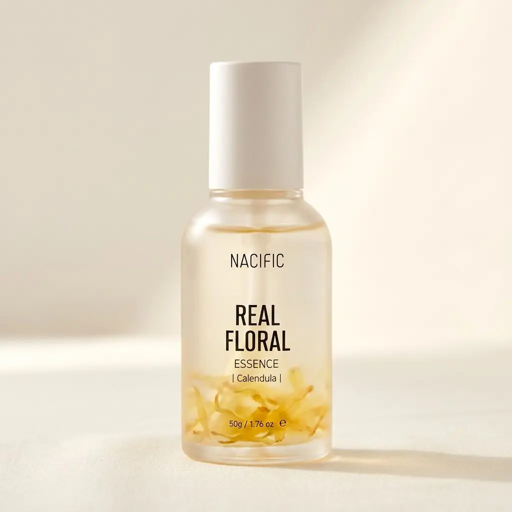 Nacific Real Floral Calendula Essence 50g — Yatışmış, Konforlu Ten