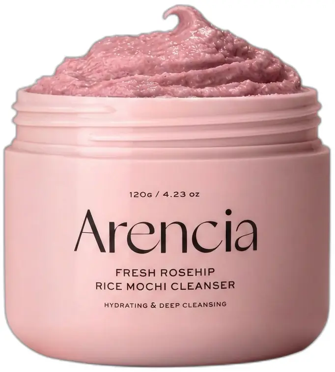 Arencia Fresh Rosehip Rice Mochi Cleanser 120g
