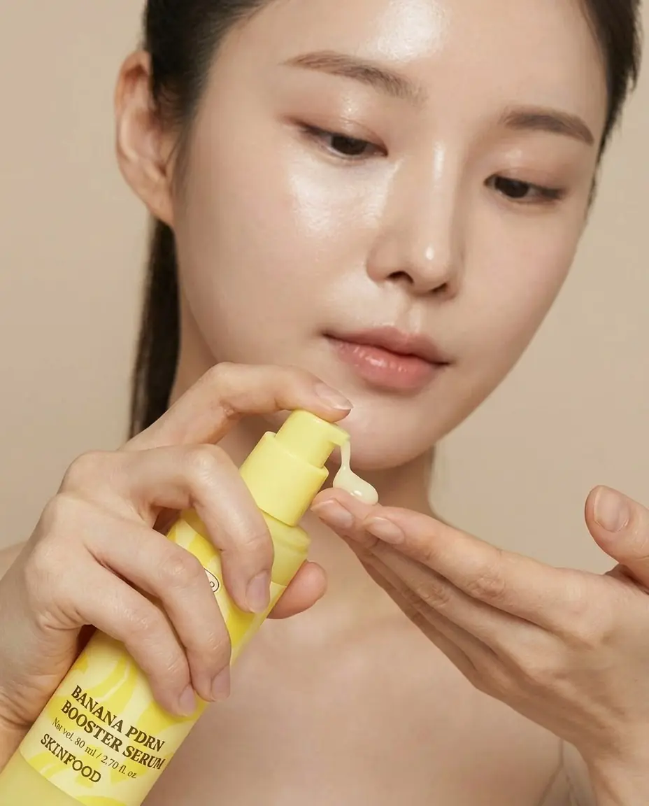 Skinfood Banana PDRN Booster Serum 80ml — Makyaj Öncesi Pürüzsüz Taban
