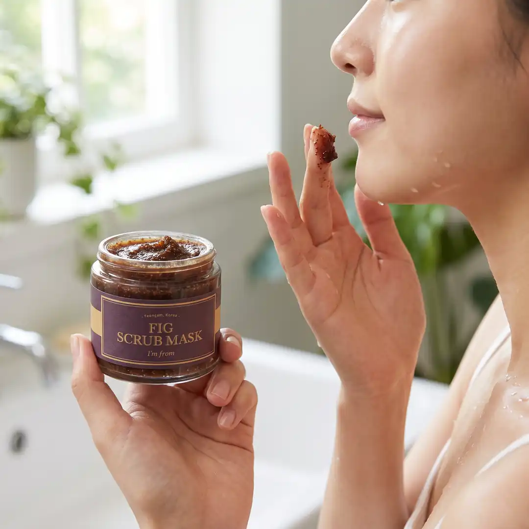 I'm From Fig Scrub Mask 120g — Düşük tahriş hedefi