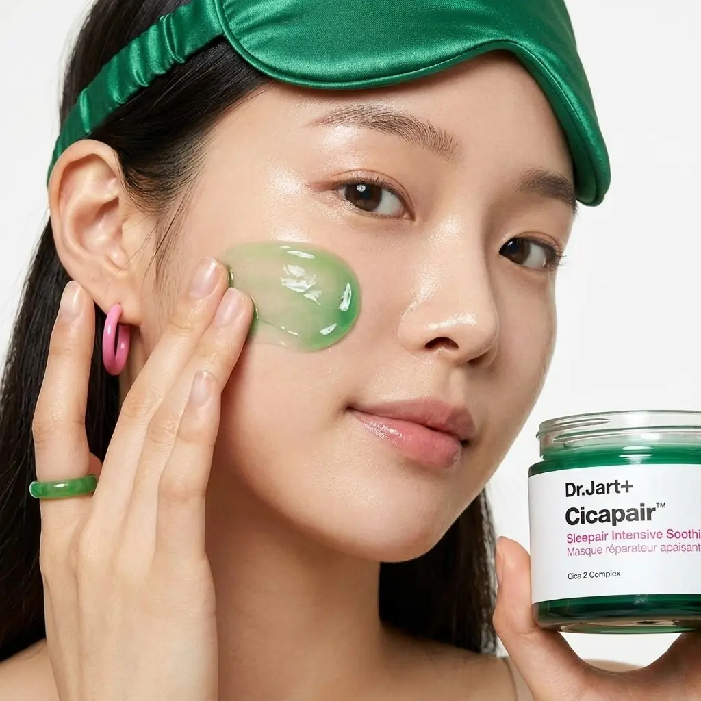 Dr.Jart+ Cicapair Sleepair Intensive Soothing Repair Serum Mask 75ml — Yoğun jel kıvamı