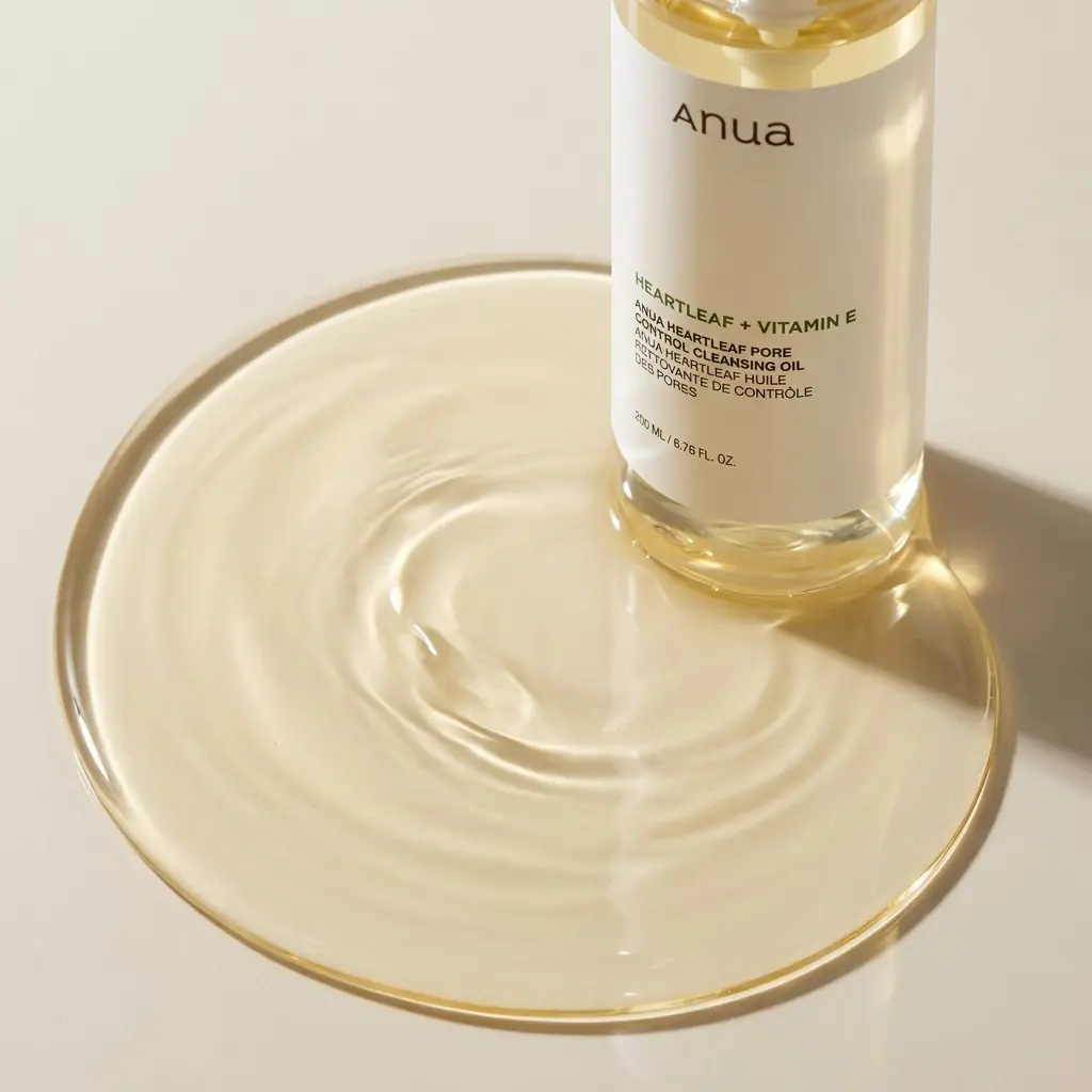 Anua Heartleaf Pore Control Cleansing Oil 200ml — Hafif, berrak doku