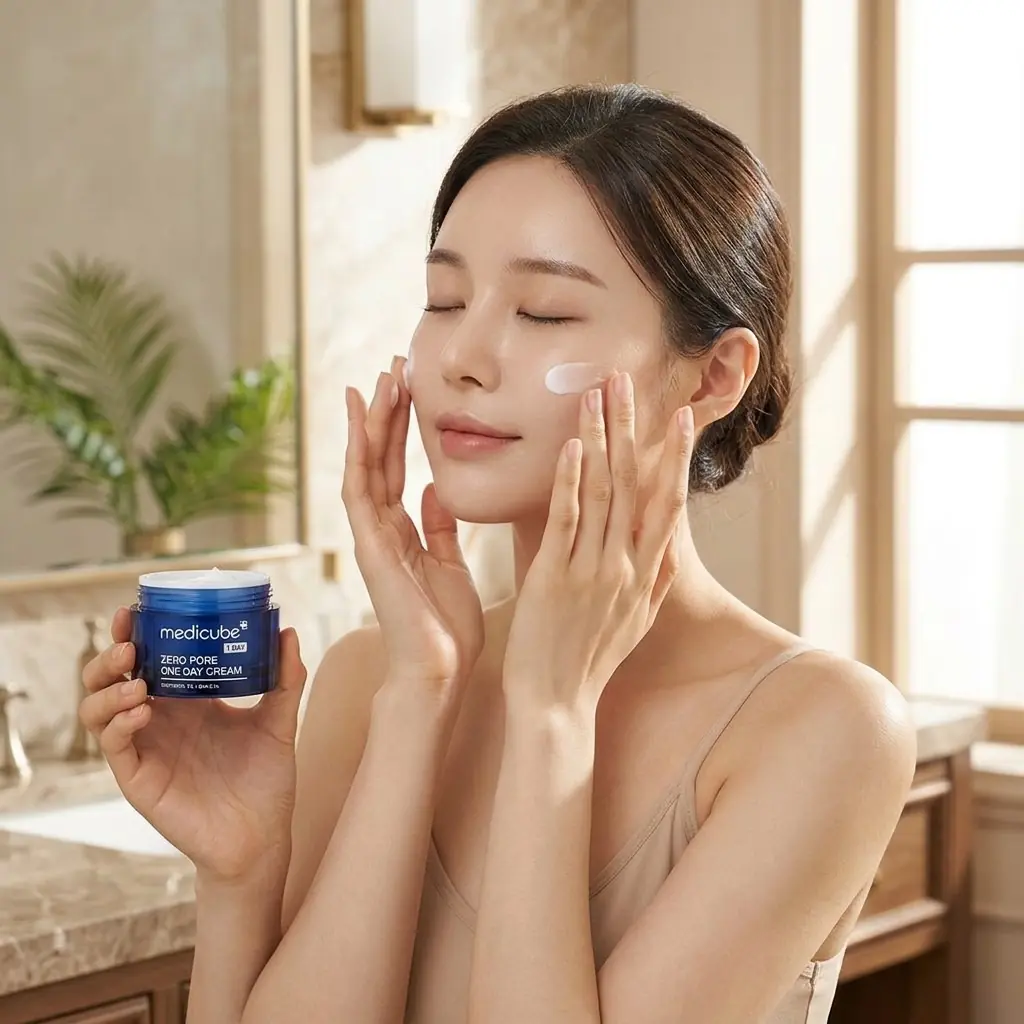 Medicube Zero Pore Cream 50ml — Anti-Sebum P™, peptit