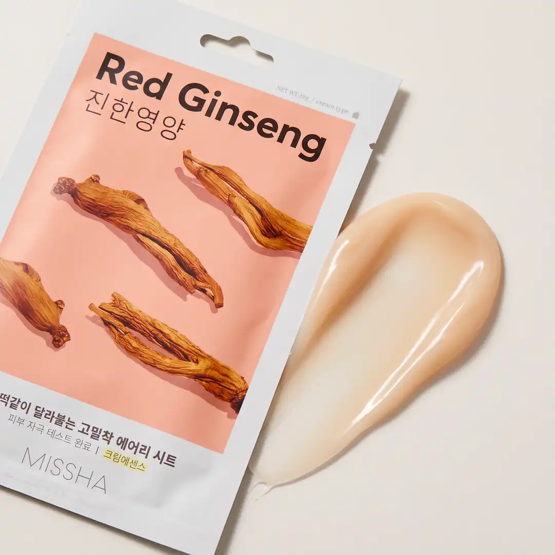 Missha Airy Fit Sheet Mask — İnce, yakın oturan kumaş