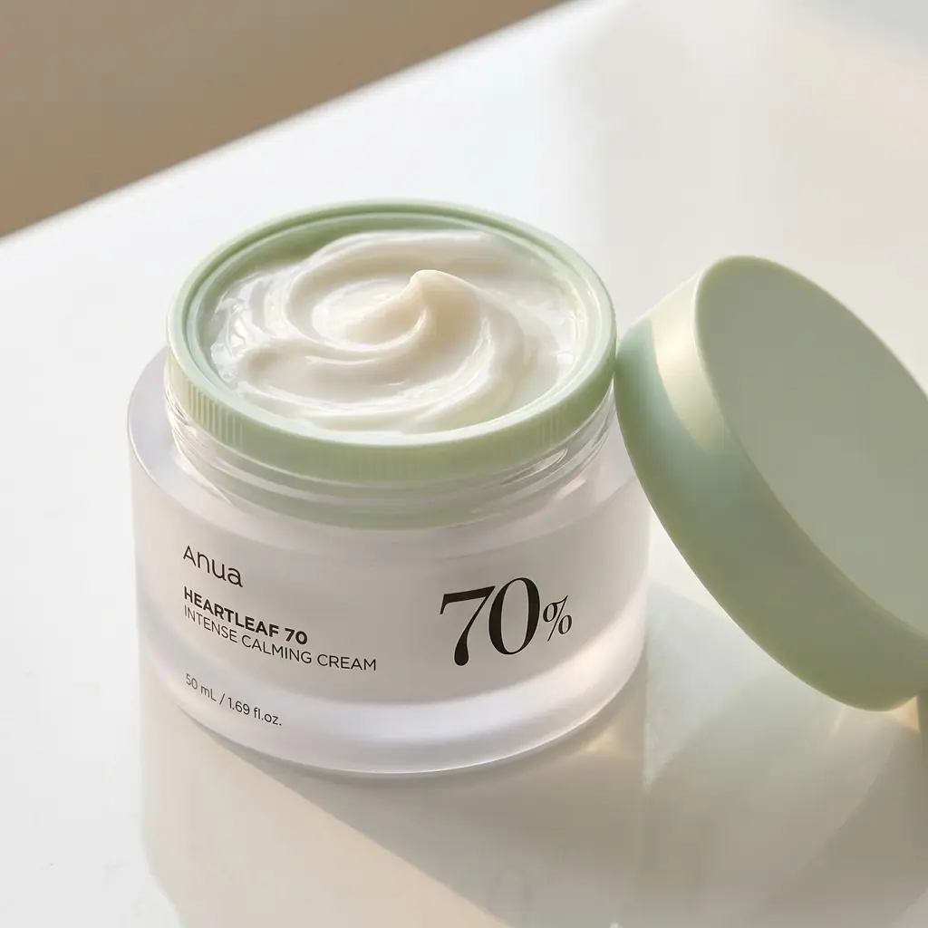 Anua Heartleaf Intense Calming Cream 50ml — Bariyere nazik destek