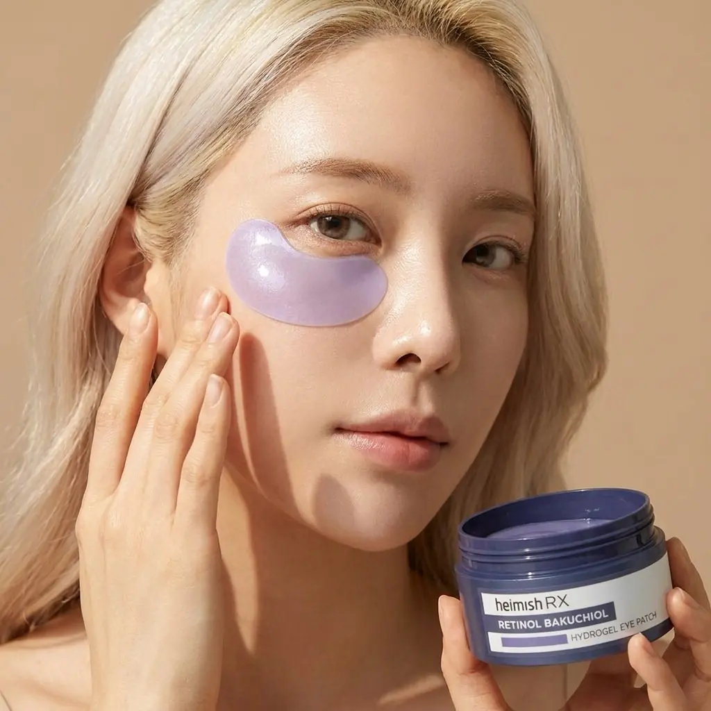 Heimish RX Retinol Bakuchiol Hydrogel Eye Patch 60 pcs — Kore orijinal güvence