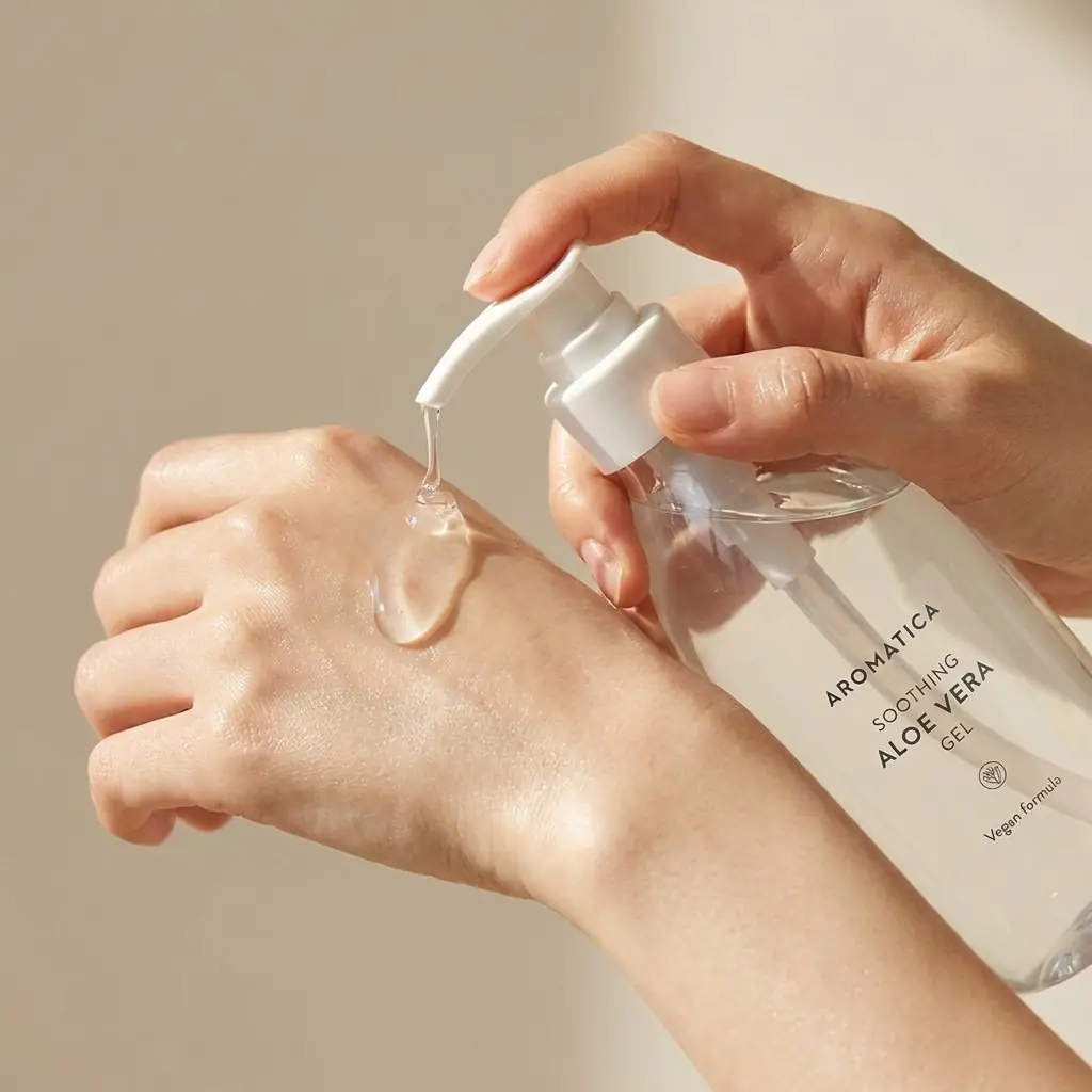 Aromatica Organic Aloe Vera Gel — Anında serinlik hissi